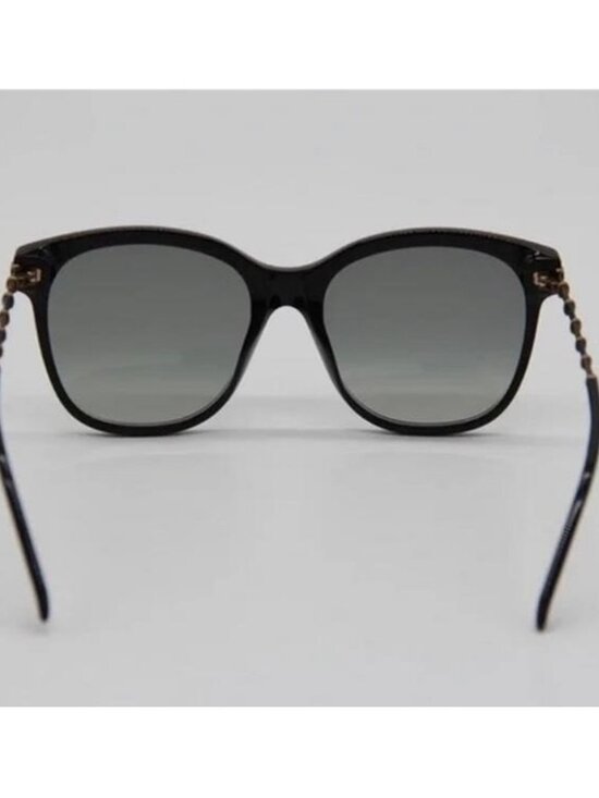GUCCI WOMENS SQUARE BLACK GOLD GREY SUNGLASSES GG0654S-30008562-001 main image 8